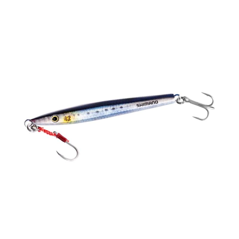 樂天商城 - シマノ(SHIMANO) コルトスナイパー サゴシジグ 42g JW-L42T 008 NRイワシ