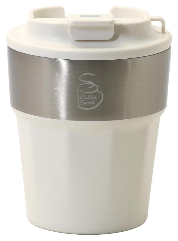 パール金属 蓋付タンブラー 300ml ビタースイート ホワイト HC-561製品サイズ:(約)外径9×高さ12cm、実用量/300ml製品重量:(約)o.195kg材料の種類:本体/ステンレス鋼(外面上部:アクリル樹脂塗装、外部下部:ポリエステル粉体塗装)、ふた栓・ふた/ポリプロピレン、パッキン/シリコーンゴム生産国:中国複数店舗にて販売をしておりますため、在庫データの更新が間に合わず、欠品にも関わらず、注文ができる場合がございます。その際は、キャンセルにて対応を取らせていただきます。当店はお電話のお問い合わせはお受けしておりませんので、ご了承ください。お問い合わせは、問い合わせフォームにてお願いをいたします。