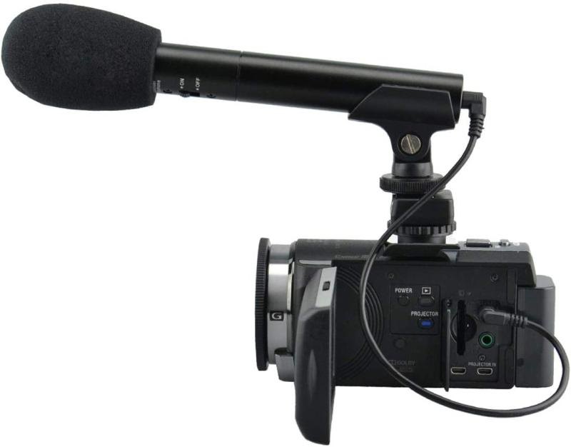 JJC マイク と LEDライト コールドシュー アダプター ソニー FDR-AX53 AX43 AX45 AX33 AX60 AX100 AX700 HDR-CX675 CX680 CX900 CX400E CX510E CX610E ILME-FX2 - 3