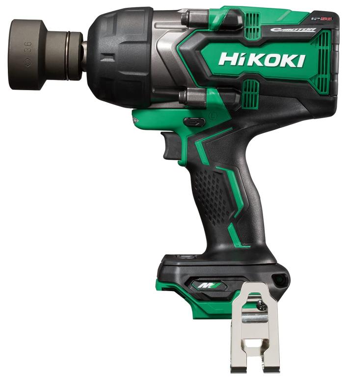 HiKOKI(ハイコーキ) 36V 充電式インパクトレンチ 四角ドライブ19mm HiKOKI TOOLSアプリ対応 蓄電池・充電器ケース別売 WR36DF(NN)最大緩めトルク2,100N・m、最大締付けトルク1,400N・m クラスNO.1の性能　2022年12月現在国内電動工具メーカーにおいて高速の締め/緩めスピードで作業時間を短縮新機能オートスロー機能搭載。設定された時間・回転速度に自動で停止・変速し、ナットの脱落防止を補助。スイッチ引き量が最大の時作動オートストップ機能で締め過ぎ防止スマホでカスタマイズ。回転数、オートストップ時間、LEDライト点灯時間がスマホアプリで設定できる。Sq 19 (六角ソケット取付部寸法)標準付属品：取扱説明書複数店舗にて販売をしておりますため、在庫データの更新が間に合わず、欠品にも関わらず、注文ができる場合がございます。その際は、キャンセルにて対応を取らせていただきます。当店はお電話のお問い合わせはお受けしておりませんので、ご了承ください。お問い合わせは、問い合わせフォームにてお願いをいたします。