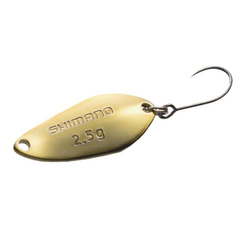 シマノ(SHIMANO) スプーン カーディフ サーチスイマー 3.5g TR-235Q 69T ゴールド自重(g)：3.5フックサイズ：SBL31 #6エリアフィッシングのパイロットルアーに求められる要素を凝縮。レンジキープしやすいデザイン。デッドスローでもしっかり泳ぐ。複数店舗にて販売をしておりますため、在庫データの更新が間に合わず、欠品にも関わらず、注文ができる場合がございます。その際は、キャンセルにて対応を取らせていただきます。当店はお電話のお問い合わせはお受けしておりませんので、ご了承ください。お問い合わせは、問い合わせフォームにてお願いをいたします。