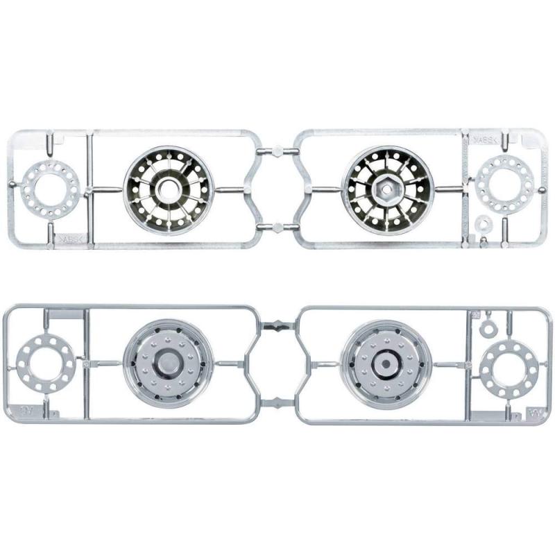 タミヤ ビックトラックパーツ TROP.20 マットクロームセミワイドホイール (30mm幅タイヤ用) 56520<b>対象性別 :</b>男の子複数店舗にて販売をしておりますため、在庫データの更新が間に合わず、欠品にも関わらず、注文ができる場合がございます。その際は、キャンセルにて対応を取らせていただきます。当店はお電話のお問い合わせはお受けしておりませんので、ご了承ください。お問い合わせは、問い合わせフォームにてお願いをいたします。