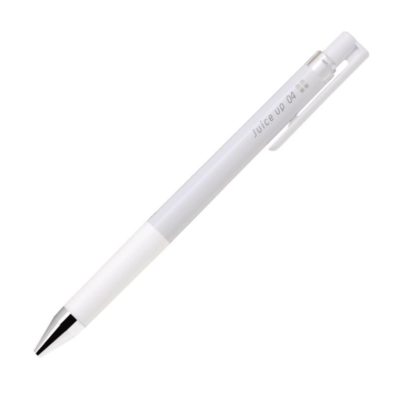 パイロット ゲルボールペン ジュースアップ 0.4 ホワイト 5本 LJP100S45W omichi-store-10427139 シオカゼ商店 パッケージ画像