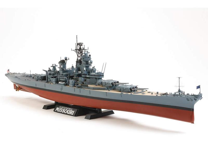 タミヤ 1/350 艦船シリーズ No.29 アメリカ海軍 戦艦 BB-63 ミズーリ 1991年仕様 プラモデル 78029