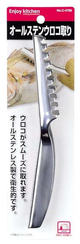 パール金属 ENJOY KITCHEN オールステンレス ウロコ取り C-4799サイズ(約):幅28×奥行34×全長200mm本体重量(約):90g材質:ステンレス鋼原産国:中国複数店舗にて販売をしておりますため、在庫データの更新が間に合わず、欠品にも関わらず、注文ができる場合がございます。その際は、キャンセルにて対応を取らせていただきます。当店はお電話のお問い合わせはお受けしておりませんので、ご了承ください。お問い合わせは、問い合わせフォームにてお願いをいたします。
