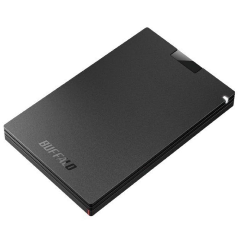 バッファロー SSD-PG480U3-BA(ブラック) ポータブルSSD 480GB USB3.1(Gen1) /