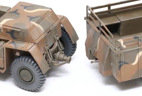シオカゼ商店のタミヤ 1/35 ミリタリーミニチュアシリーズ No.330 アメリカ陸軍 カーゴトラック 6×6 M561 ガマゴート プラモデル 35330｜アングル3