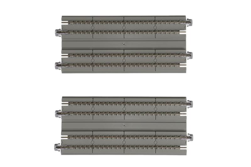 樂天商城 - KATO Nゲージ 複線スラブ軌道直線線路 124mm 2本入 20-025 鉄道模型用品