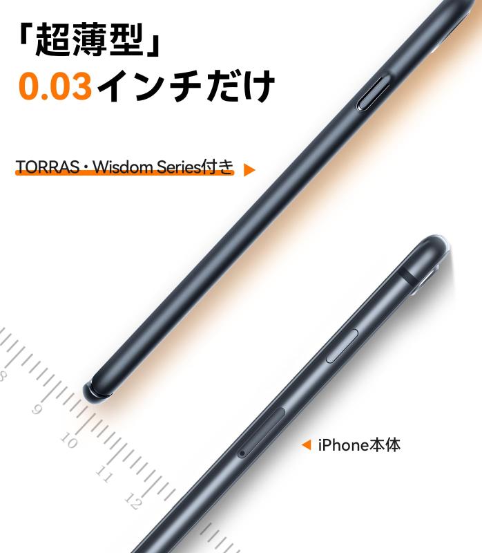 【超薄・マット質感】TORRAS iPhone...の紹介画像2