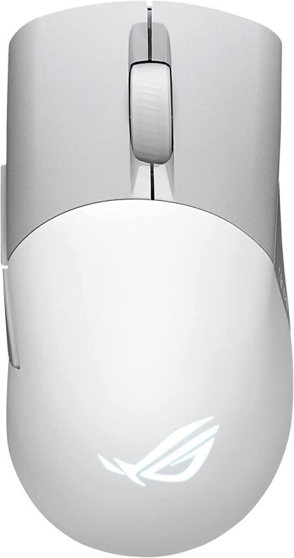 Lenovo - ASUS ゲーミングマウス ワイヤレス ROG Keris Wireless Aimpoint (36,000dpi / トライモード接続 / 交換可能なスイッチ / 119時間の連続駆動 / PBTボタン / 2年 / )ホワイト