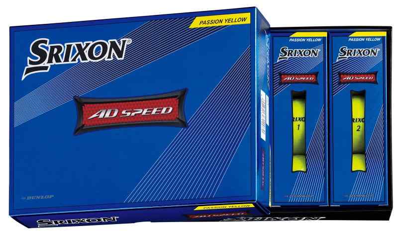DUNLOP ダンロップ ゴルフボール SRIXON AD SPEED 2022年モデル 1ダース(12個入り)...