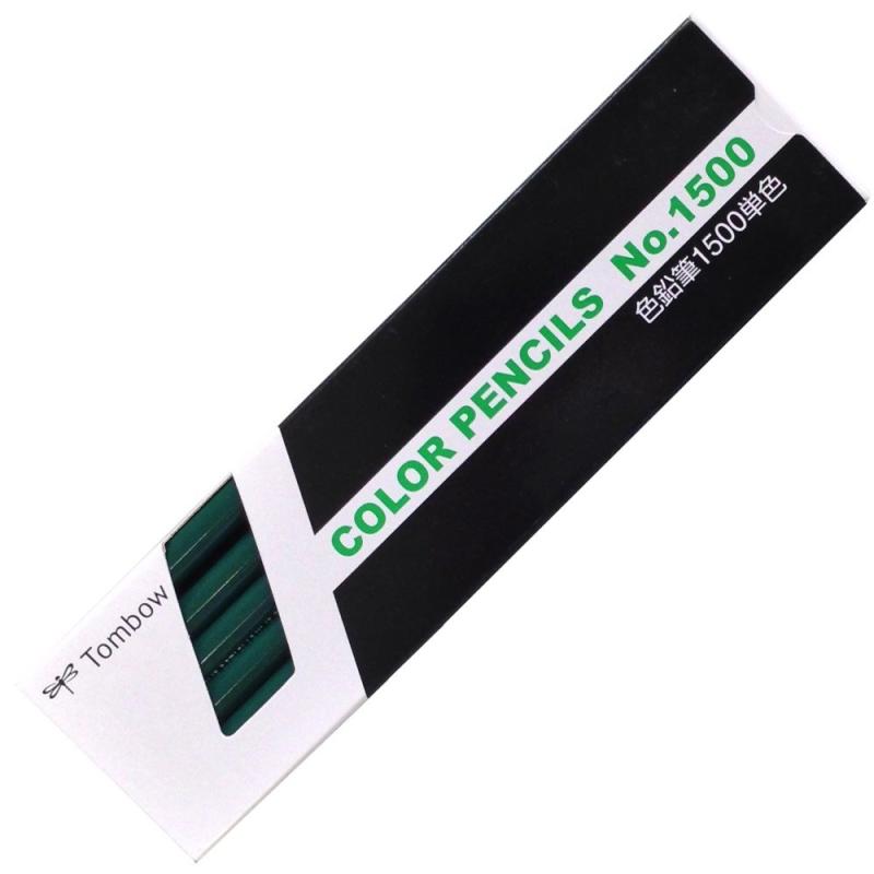 トンボ鉛筆 色鉛筆 1500単色 深緑 1ダース 1500-10【仕様】高品質のロングセラー色鉛筆NQ・NAシリーズの単色色鉛筆【軸】丸軸【用途】デザイン・設計・グラフ・事務・学習・彩色用【入数】12本入り（1ダース）【パッケージサイズ】幅49×厚さ18×全長180mm／重量75g複数店舗にて販売をしておりますため、在庫データの更新が間に合わず、欠品にも関わらず、注文ができる場合がございます。その際は、キャンセルにて対応を取らせていただきます。当店はお電話のお問い合わせはお受けしておりませんので、ご了承ください。お問い合わせは、問い合わせフォームにてお願いをいたします。