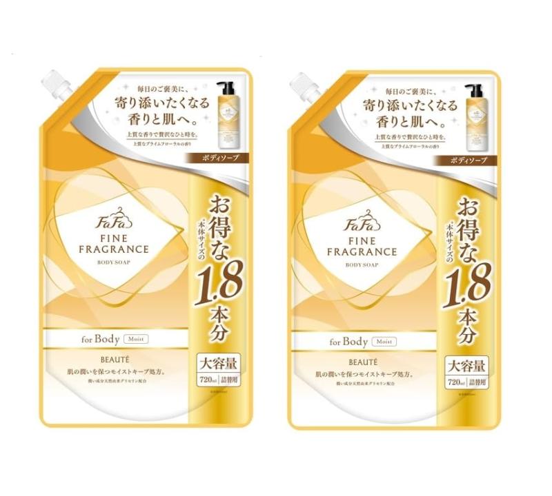 ファーファ ファインフレグランス ボディーソープ 詰替 720ml ボーテ 2個セット