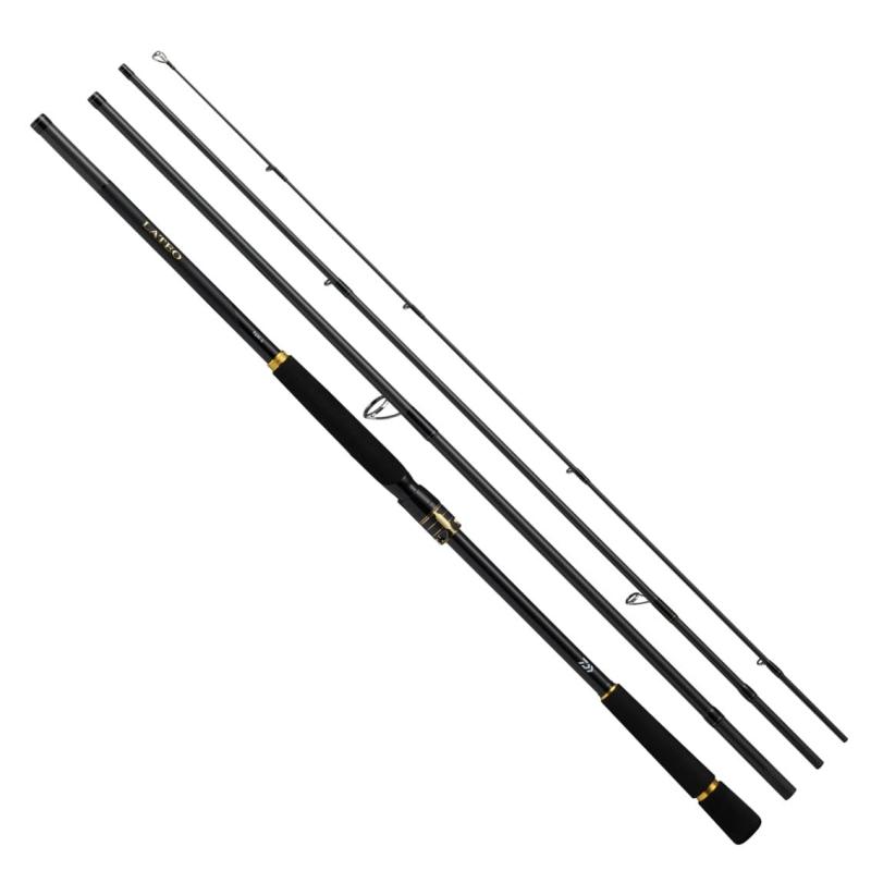 ダイワ(DAIWA) コンパクトシーバスロッド LATEO(ラテオ) 110MH-4・Kスタンダードの域を超えたスタンダードモデル。飛距離と操作性を大幅に磨き上げたシーバスロッド標準自重(g):198 , 全長(m):3.35 , 継数(本):4仕舞(cm):89 , 先径/元径(mm)2.0/15.5 , ルアー重量(g):12～60ラインNo.(PE):1.0～2.5複数店舗にて販売をしておりますため、在庫データの更新が間に合わず、欠品にも関わらず、注文ができる場合がございます。その際は、キャンセルにて対応を取らせていただきます。当店はお電話のお問い合わせはお受けしておりませんので、ご了承ください。お問い合わせは、問い合わせフォームにてお願いをいたします。