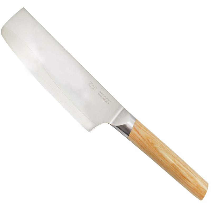 Seki High-Carbon Steel 165mm Nakiri (Vegetable Chopper) | Japanese Kitchen Knife – view 2