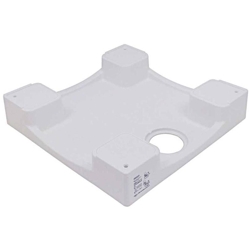カクダイ 洗濯機用防水パン ホワイト 426-411-W材質:PP耐荷重(4点支持):約1.96kN(約200kg)色:ホワイト複数店舗にて販売をしておりますため、在庫データの更新が間に合わず、欠品にも関わらず、注文ができる場合がございます。その際は、キャンセルにて対応を取らせていただきます。当店はお電話のお問い合わせはお受けしておりませんので、ご了承ください。お問い合わせは、問い合わせフォームにてお願いをいたします。