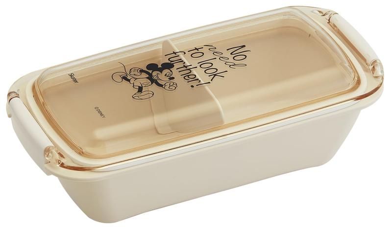 スケーター(Skater) 弁当箱 バイオマス 洗いやすい ランチボックス 530ml ふんわり盛れる ドーム型フタ 食洗機対応 レンジ対応 日本製 ディズニー ミッキーマウス PTLB6B-A