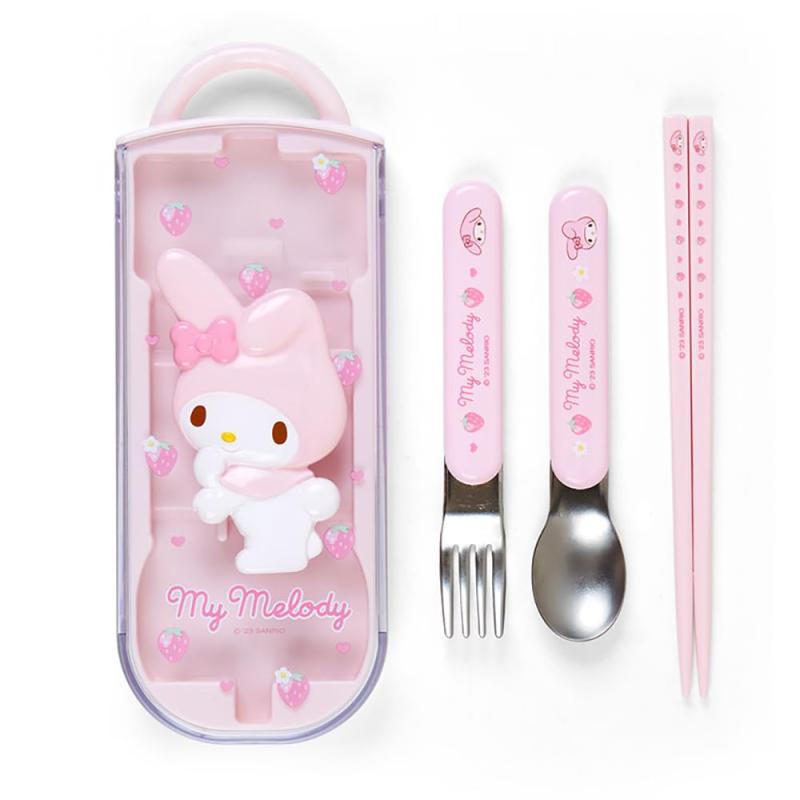 Trio Set - サンリオ(SANRIO) マイメロディ レリーフ付きランチトリオセット 013846