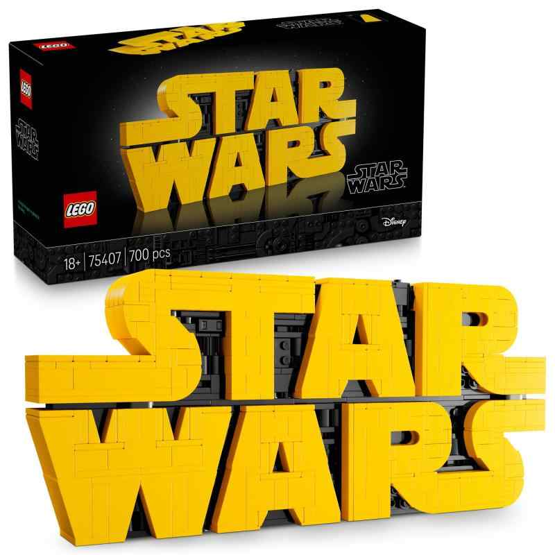 レゴ(LEGO) スター・ウォーズ スター・ウォーズ(TM) ロゴ おもちゃ 玩具 誕生日 プレゼント ブロック 男性 女性 宇宙 インテリア オシャレ 75407レゴブロックでできたスター・ウォーズ ロゴ – ファンの情熱をカタチにした究極のディスプレイスター・ウォーズ のアイコン – これを見るだけで映画のオープニングが鮮やかによみがえる3Dモデル細部へのこだわり – 黄色い文字の間のディテールアップテクニックに注目さらに、Star WarsのT字にサプライズが隠されていますスター・ウォーズのホームデコ – ご自宅やオフィスの平らな場所に飾れば人目を引きますスター・ウォーズのギフト – 『スター・ウォーズ』の映画やアニメ、レゴスター・ウォーズシリーズ、ポップカルチャーをこよなく愛するファンへ創造のひと時を贈ります3D組み立て説明 – LEGO Builderアプリは、ご家庭にあるセットのデジタルカタログ作りをはじめ、立体表示されるモデルを3Dツール（拡大・回転）で確認しながら組み立て、途中で止めたところからいつでも再開できますはるか彼方の銀河系からご家庭へ – 無心になって手を動かしながらレゴスター・ウォーズ モデルを組み立てていると、ストレス解消してリラックスできますサイズ – （約）高さ13cm × 幅30cm × 奥行3cm／ピース数：700複数店舗にて販売をしておりますため、在庫データの更新が間に合わず、欠品にも関わらず、注文ができる場合がございます。その際は、キャンセルにて対応を取らせていただきます。当店はお電話のお問い合わせはお受けしておりませんので、ご了承ください。お問い合わせは、問い合わせフォームにてお願いをいたします。