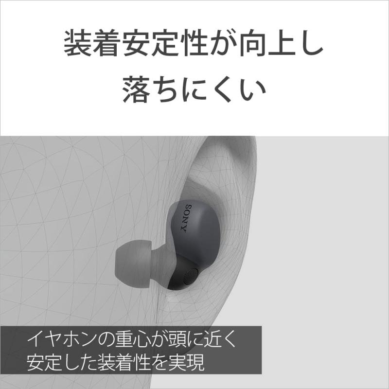 ソニー(SONY) ワイヤレスノイズキャンセリングステレオイヤホン LinkBuds S WF-LS900N:軽量・小型/ノイキャン/外音取り込み/様々なユーザビリティ/ホワイト WF-LS900N WC omichi-store-10480322 シオカゼ商店 サンプル画像3