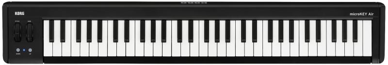 KORG （コルグ） ワイヤレス MIDI キーボード コントローラー Bluetooth DTM プラグイン付属 microKEY2 Air （マイクロキー・エアー） 61鍵盤