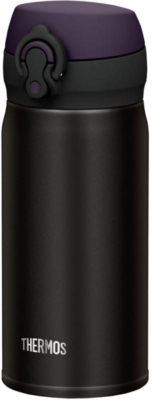 サーモス(THERMOS) 水筒 真空断熱ケータイマグ 【ワンタッチオープンタイプ】 350ml オールブラック JNL-352 ALB