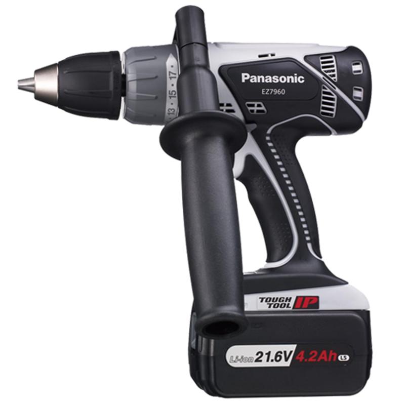 パナソニック(Panasonic) 充電振動機能付 ドリルドライバー EZ7960(21.6V) ハイパワー IP56 本体のみ(電池パック・充電器・ケース別売) ブラック EZ7960X-B