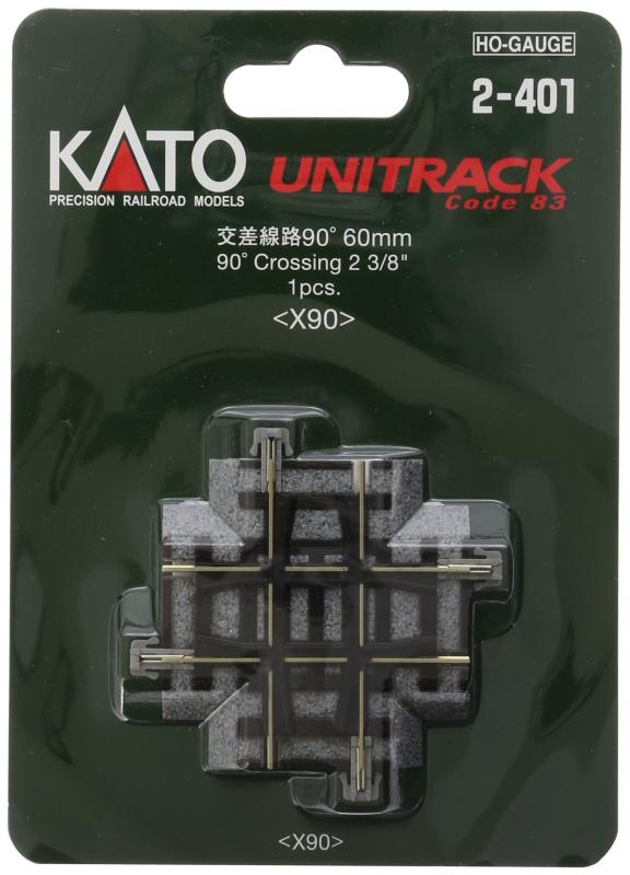 カトー(KATO) HOゲージ 交差線路 90° 1本入 2-401 鉄道模型用品<b>対象性別 :</b>男の子<b>対象年齢 :</b>8歳から複数店舗にて販売をしておりますため、在庫データの更新が間に合わず、欠品にも関わらず、注文ができる場合がございます。その際は、キャンセルにて対応を取らせていただきます。当店はお電話のお問い合わせはお受けしておりませんので、ご了承ください。お問い合わせは、問い合わせフォームにてお願いをいたします。
