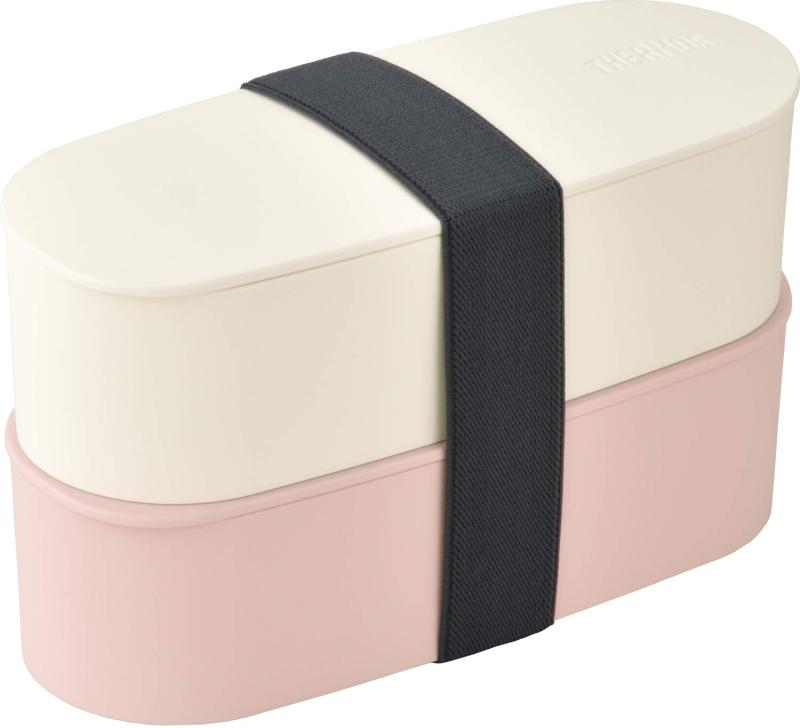サーモス 弁当箱 2段 フレッシュランチボックス 600ml ライトピンク DJT-600W LPサイズ(約):16×6.5×9.5cm、本体重量(約):300g素材・材質:上フタ・下フタ/ポリプロピレン、本体/飽和ポリエステル樹脂、仕切り/ポリプロピレン、パッキン/シリコーンゴム生産国:中国容量:600ml食洗機:使用可、電子レンジ:使用可 (各フタを除く)複数店舗にて販売をしておりますため、在庫データの更新が間に合わず、欠品にも関わらず、注文ができる場合がございます。その際は、キャンセルにて対応を取らせていただきます。当店はお電話のお問い合わせはお受けしておりませんので、ご了承ください。お問い合わせは、問い合わせフォームにてお願いをいたします。
