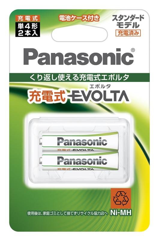 パナソニック 充電式エボルタ 単4形 2本パック(スタンダードモデル BK-4MLE/2BC 持ち運びに便利な電池ケース付きMin.780 mAhで、1回の充電で長持ち低温特性にすぐれ、マイナス20度の寒い場所でも性能を発揮複数店舗にて販売をしておりますため、在庫データの更新が間に合わず、欠品にも関わらず、注文ができる場合がございます。その際は、キャンセルにて対応を取らせていただきます。当店はお電話のお問い合わせはお受けしておりませんので、ご了承ください。お問い合わせは、問い合わせフォームにてお願いをいたします。