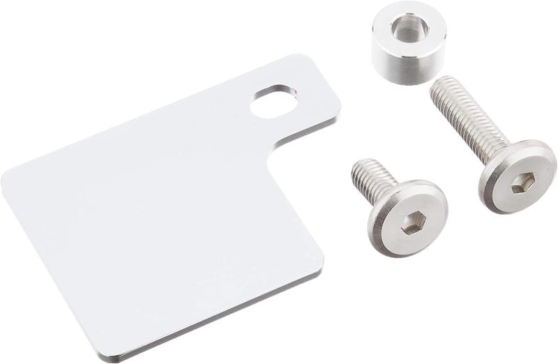 キタコ(KITACO) 自賠責ステッカープレート(クロームメッキ) 汎用 699-0000040汎用126cc以上のナンバープレートは不可アルミ製カラー、取付ボルト付属自賠責保険証明ステッカーの貼り付けが困難な、ご当地ナンバープレート等への使用に適しています複数店舗にて販売をしておりますため、在庫データの更新が間に合わず、欠品にも関わらず、注文ができる場合がございます。その際は、キャンセルにて対応を取らせていただきます。当店はお電話のお問い合わせはお受けしておりませんので、ご了承ください。お問い合わせは、問い合わせフォームにてお願いをいたします。