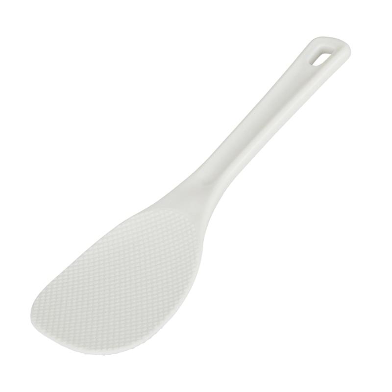 貝印 KAI ご飯がつきにくい ダブル エンボス加工 しゃもじ 24cm 食洗機 対応 KAI KITCHEN ホワイト 日本製 DH8113