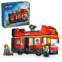 レゴ(LEGO) シティ 赤いダブルデッカー おもちゃ 玩具 プレゼント ブロック 男の子 女の子 子供 6歳 7歳 8歳 9歳 小学生 バス 車 60407