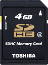 TOSHIBA SDHCカード 4GB Class4 (国内) SD-...(2)