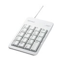 バッファロー BUFFALO 有線テンキーボード Tabキー付き ホワ...(2)