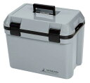 キャプテンスタッグ(CAPTAIN STAG) クーラーボックス 容量25L ショルダーベルト付 ブルーグレー 日本製 UY-7077