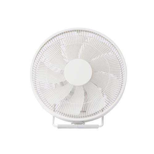 ツインバード サーキュレーター 8畳 風量4段階 大風量 お手入れ簡単 水洗いOK 角度調整 節電 換気 ホワイト KJ-D783W