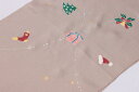 サンタ 帯揚げ 正絹 刺繍 クリスマス 冬 雪 和装小物さくら 和装小物 京都 水色 着物 きもの 帯揚 かわいい 帯あげ 帯揚げ 柄 おしゃれ 柄入り カジュアル 小紋 紬 無地 袷 単衣 コーディネート 付け下げ 訪問着 和服 和装 小紋 着付け小物 帯あげ 和装小物