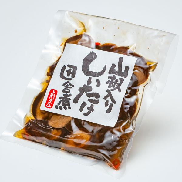 山椒入り しいたけ 田舎煮 150g 阿部