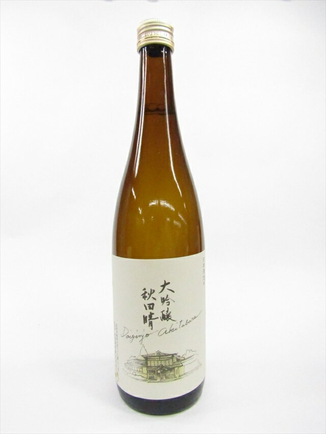 秋田酒造　大吟醸　秋田晴　720ml