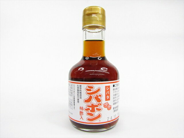 シバタ食品加工　柿酢入りシバポン　180ml