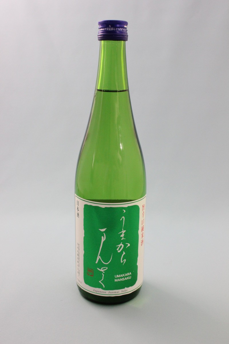 日の丸醸造　旨辛口純米酒　うまからまんさく　720ml