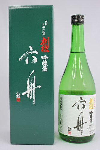 秋田清酒　刈穂　吟醸酒　六舟　720ml