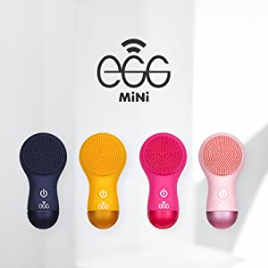 洗顔ブラシ 電動 シリコン 洗顔 器 電動 スキンケア 美顔器 電動 洗顔ブラシ 洗顔 クレンジングブラシ 防水 EGG DEVICE MiNi エッグデバイスミニ A BEAUTY 韓国のサムネイル