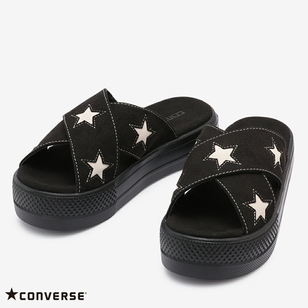 コンバース CV SANDAL PLTS CROSSBELT CV サンダル PLTS クロスベルト レディース 厚底サンダル クロスベルトサンダル 22cm〜25cm