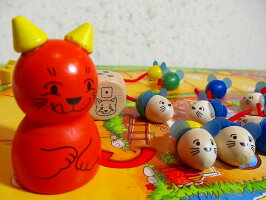 ゲーム・ねことねずみの大レース【送料無料】ラッピング無料大人気ボードゲーム4歳5歳お誕生日プレゼントペガサス社