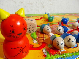 ゲーム・ねことねずみの大レース【送料無料】ラッピング無料大人気ボードゲーム4歳5歳お誕生日プレゼントペガサス社