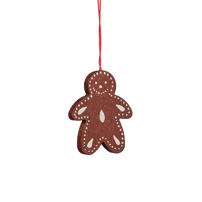 ウルブリヒトオーナメント ジンジャークッキー「男の人」小 Small Gingerbread Brown Ornament Man