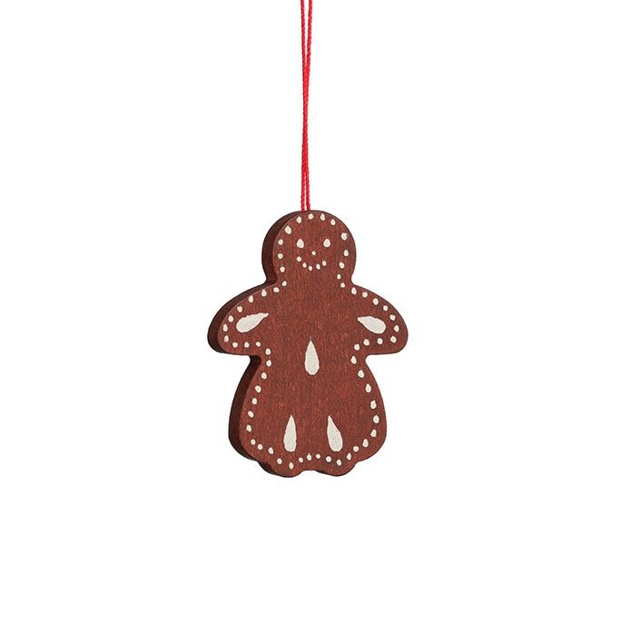 ウルブリヒトオーナメント ジンジャークッキー「女の人」小 Small Gingerbread Brown Ornament Woman