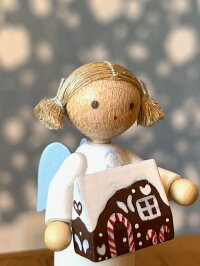 エルツ地方・ミニチュアシリーズ・フラーデ工房・天使とお菓子のおうち